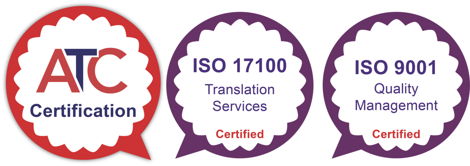 ISO Certification Logos